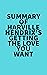 Summary of Harville Hendrix...