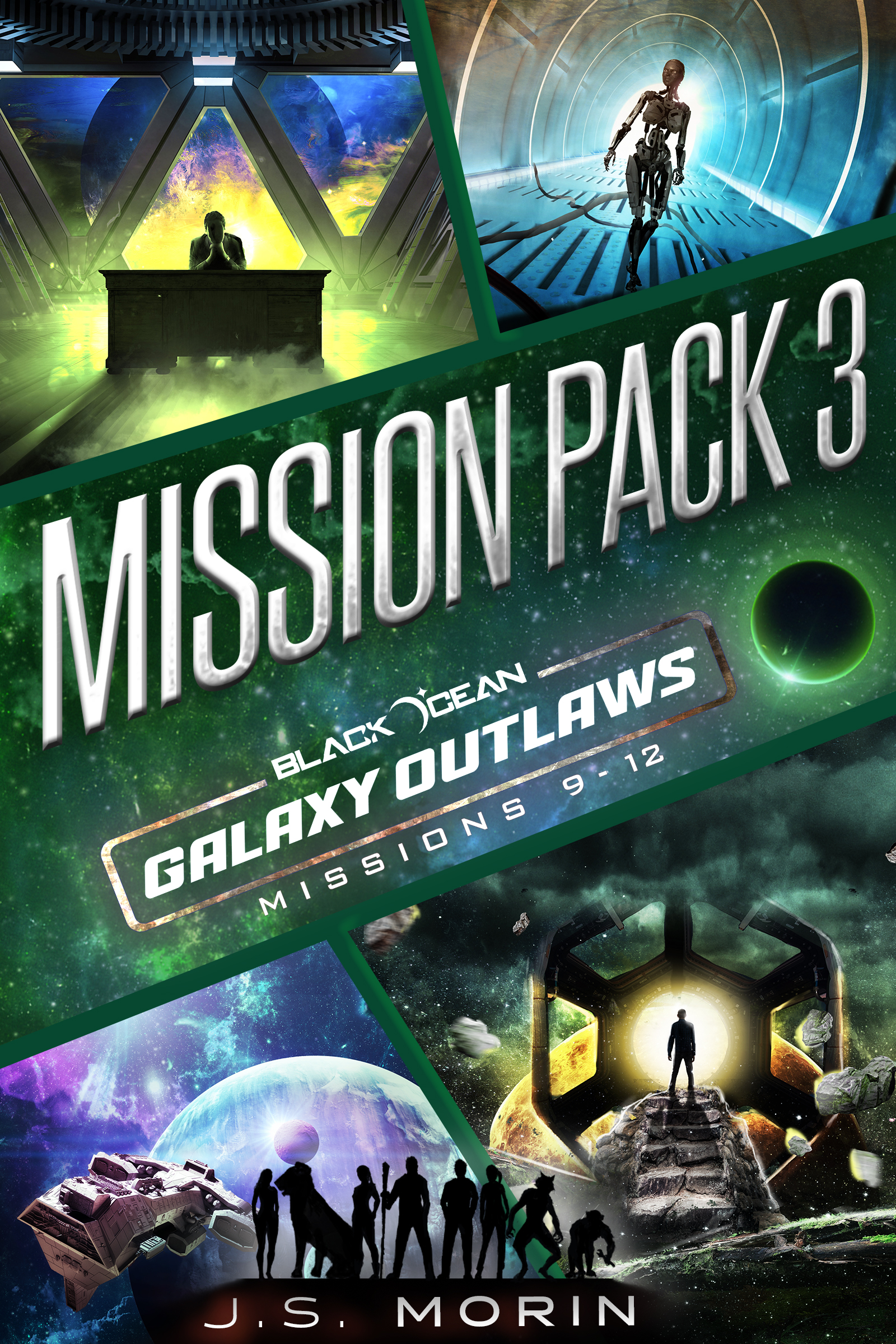 Mission Pack 3: Missions 9-12 (Black Ocean #9-12, 12.5 )
