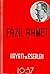Fazıl Ahmet: Hayatı ve Eser...