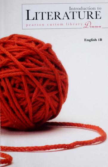Introduction to Literature: Drama: English 1B