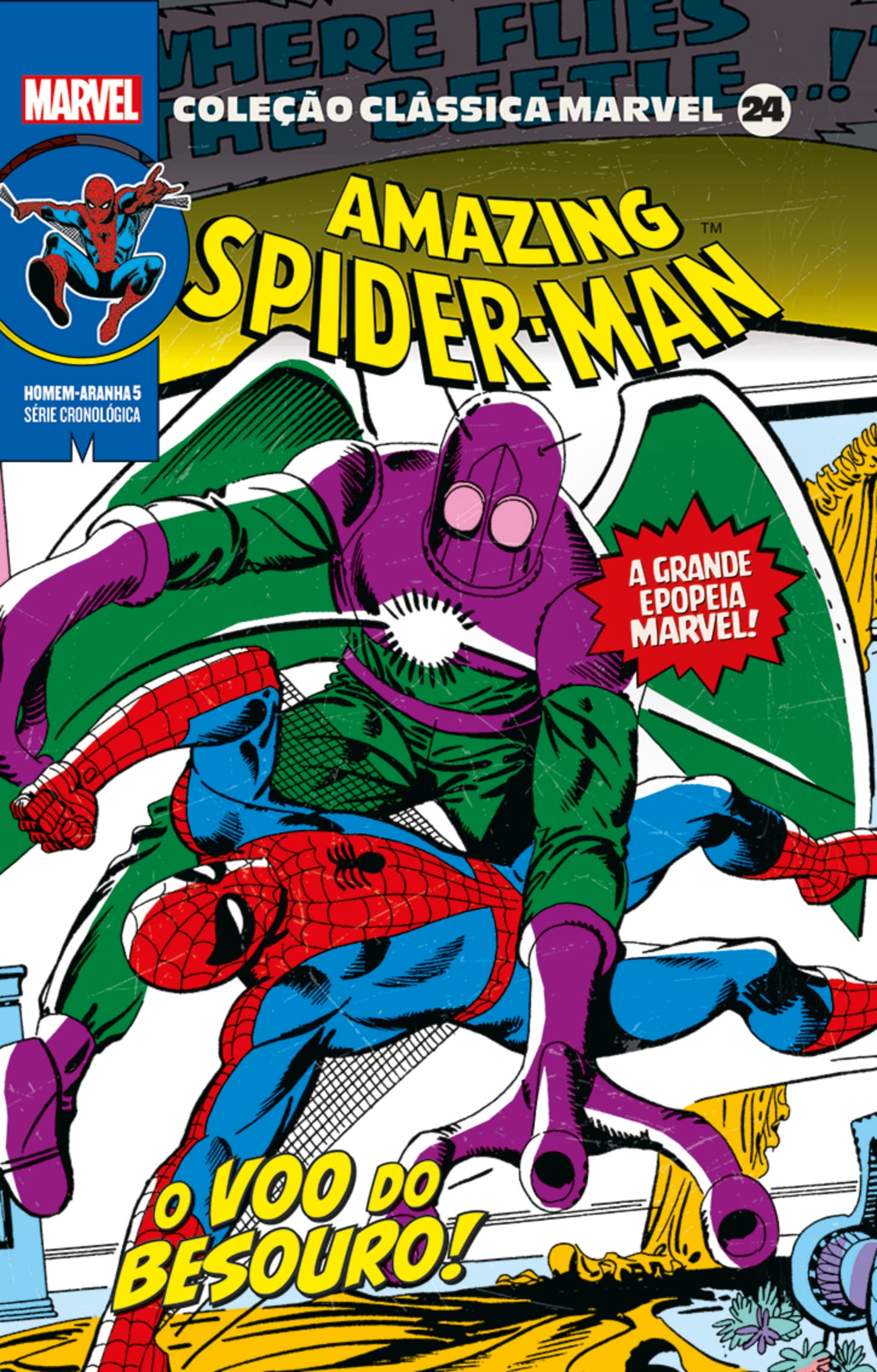 Coleção Clássica Marvel, Vol. 24 - Homem-Aranha, Vol. 5 (Paperback)