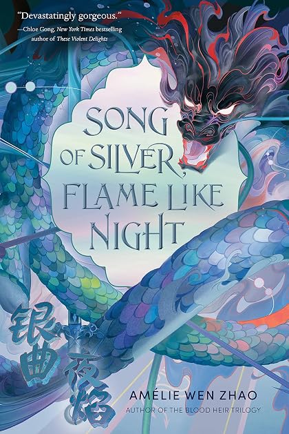 Song of Silver, Flame Like Night, couverture