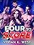 Four to Score: A Three-for-One Steamy Sports Romance