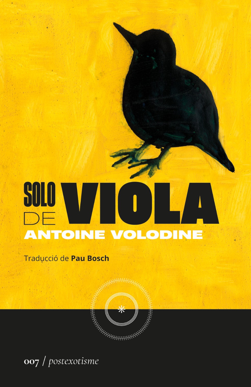 Portada de Solo de viola, de Antoine Volodine