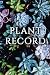 Plant Record Book