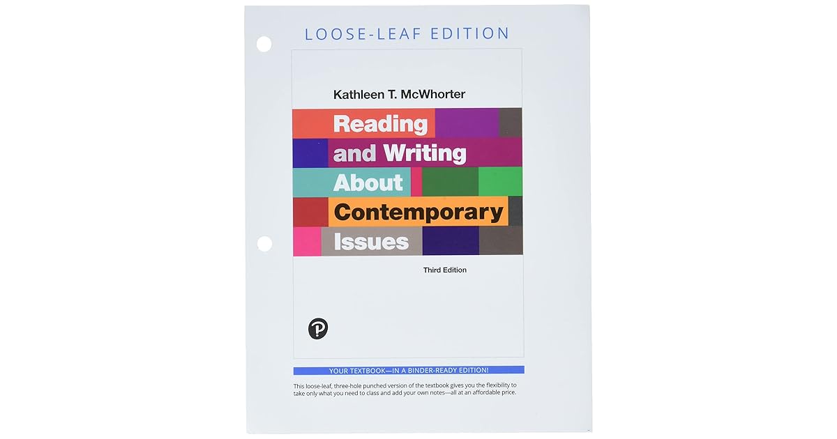 Reading and Writing about Contemporary Issues, Looseleaf Edition Plus