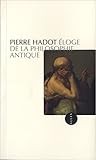 Eloge de la philosophie antique Eloge de la philosophie antique