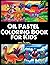 Oil Pastel Coloring Book Fo...