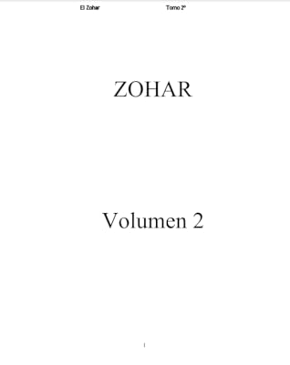 Zohar volumen 2