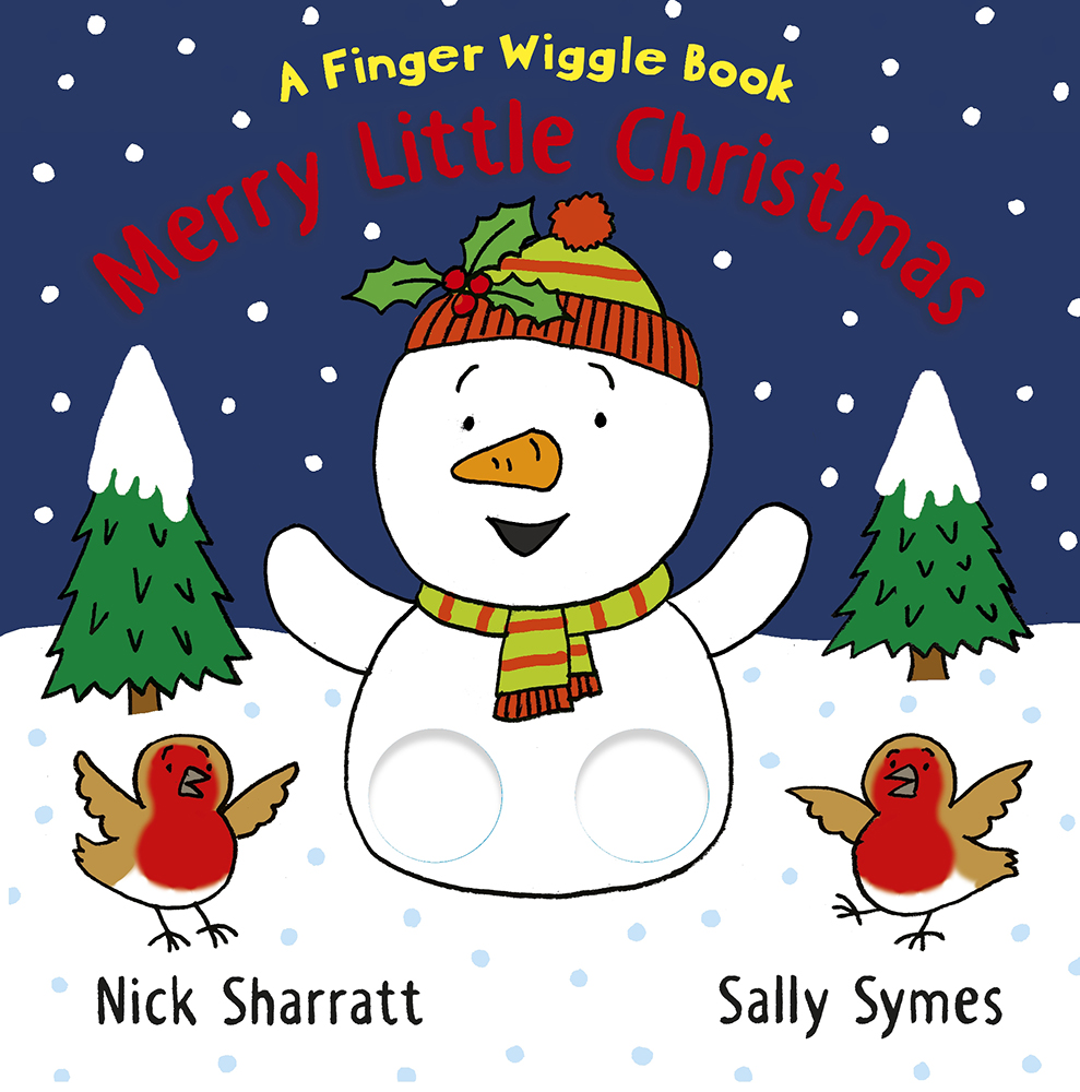 Merry Little Christmas: A Finger Wiggle Book (Board book)