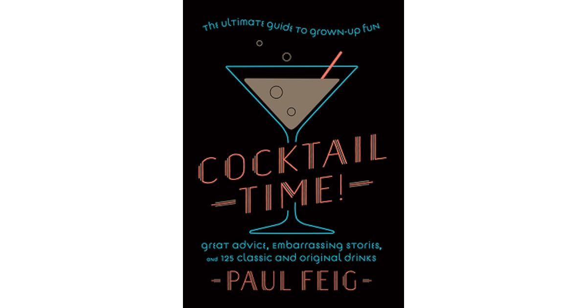 Book giveaway for Cocktail Time! The Ultimate Guide to GrownUp Fun by