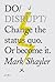 Do Disrupt: Change the stat...
