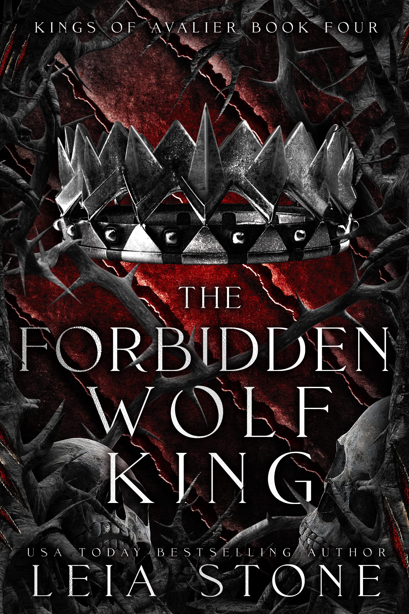 The Forbidden Wolf King (Kings of Avalier, #4)