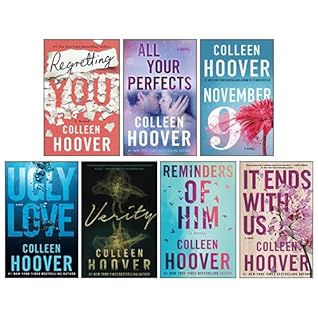It Ends With Us, Verity, Reminders of Him, Ugly Love, November 9, All Your Perfects, Regretting You 7 Books Collection Set By Colleen Hoover