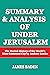 Summary and Analysis of Under Jerusalem by James Baden
