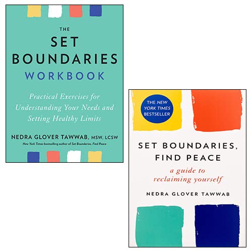 Set Boundaries, Find Peace, The Set Boundaries Workbook 2 Books Collection Set By Nedra Glover Tawwab (Paperback)