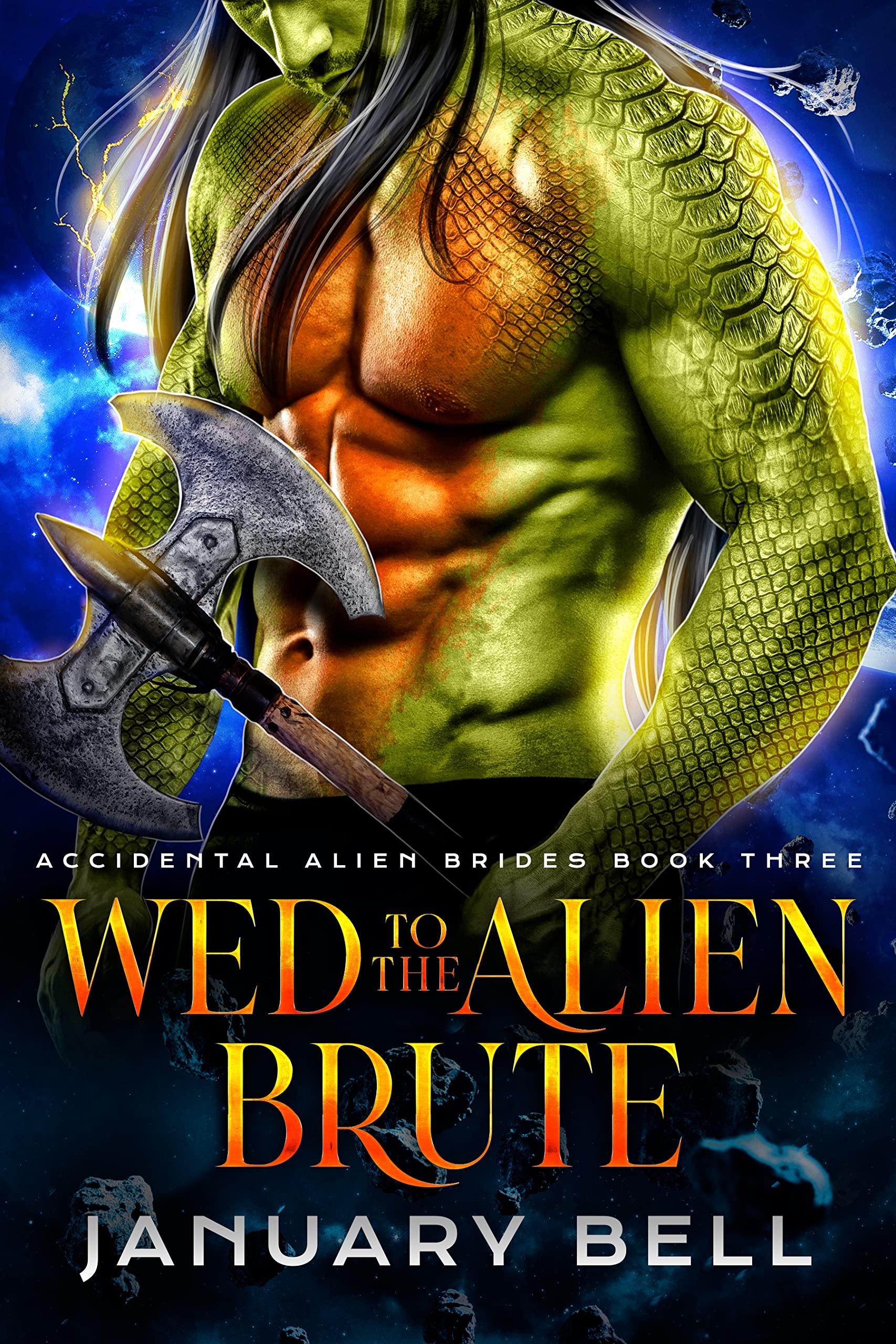 Wed to the Alien Brute (Accidental Alien Brides, #3)