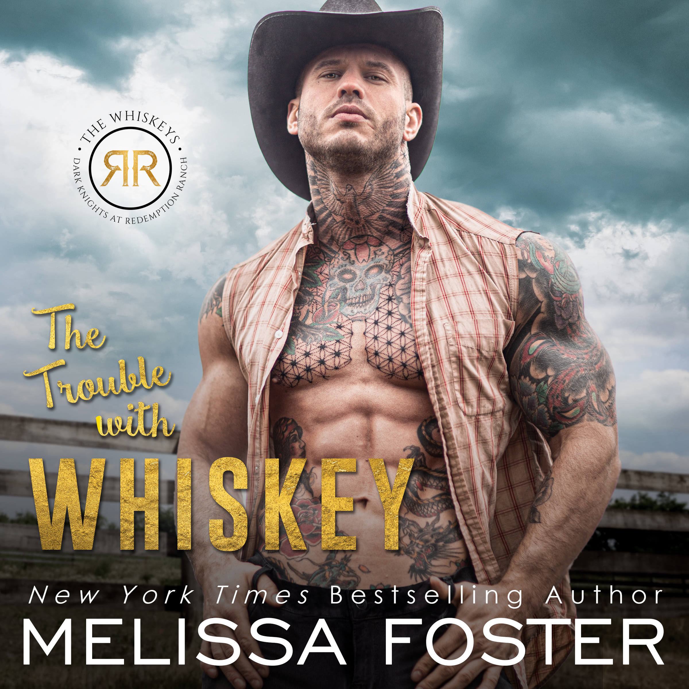 The Trouble with Whiskey (The Whiskeys: Dark Knights at Redemption Ranch, #1)