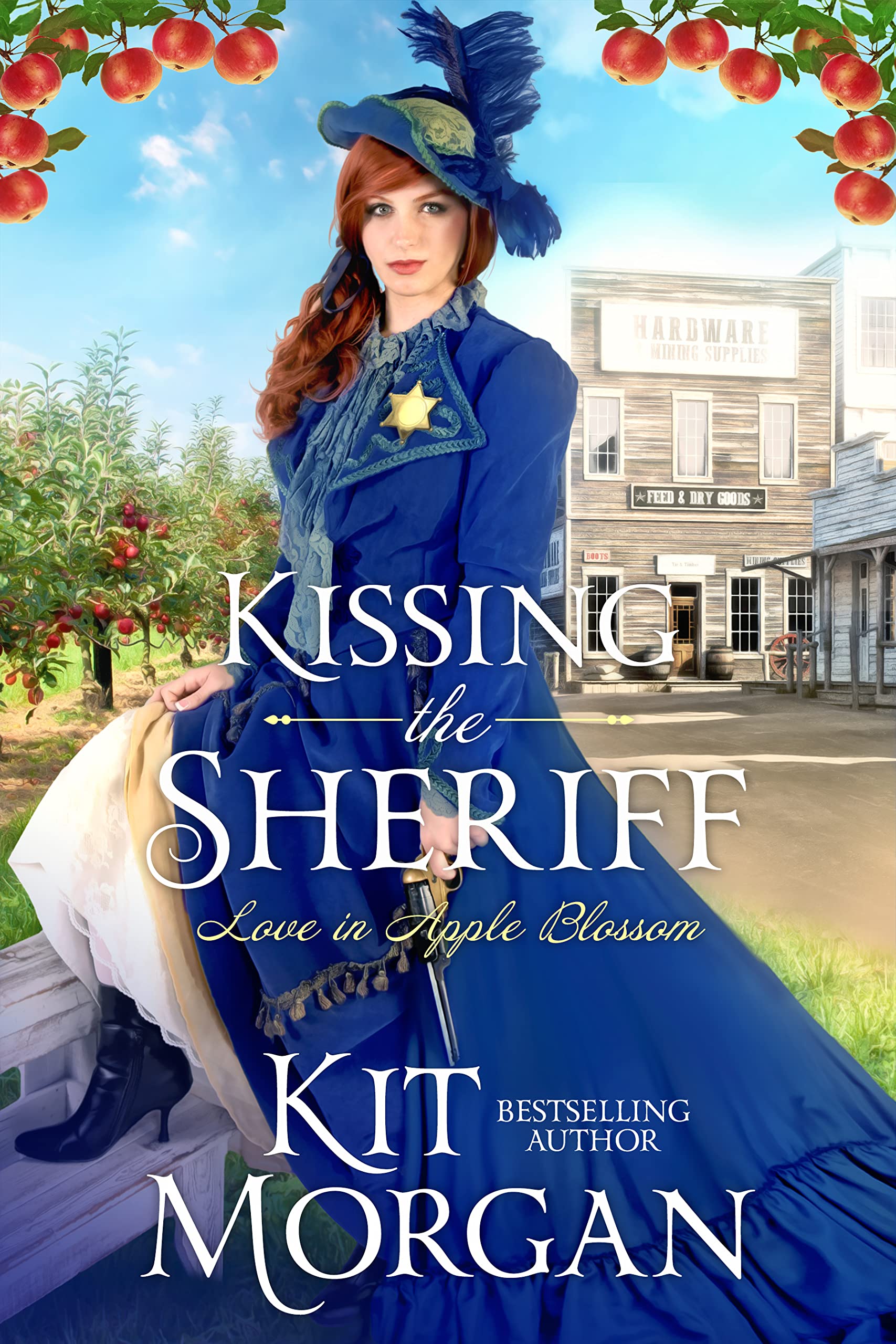 Kissing the Sheriff (Love in Apple Blossom, #2)
