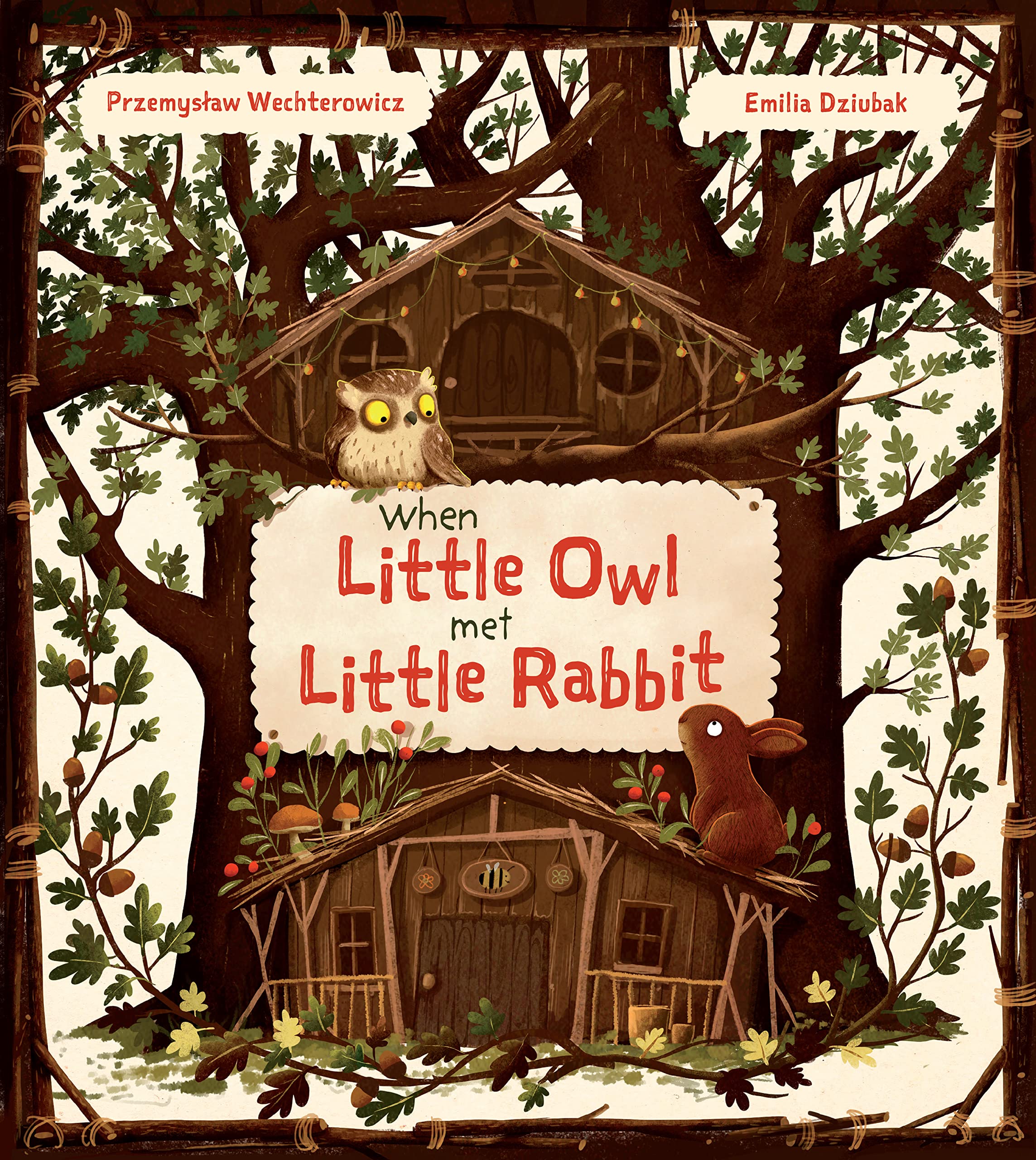 When Little Owl Met Little Rabbit (Hardcover)