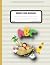 Double Lined Notebook: Cute Airplane Narrow Handwriting Practice Lined Paper - Preschool and Kindergarten Double Lines Notebook For Kids