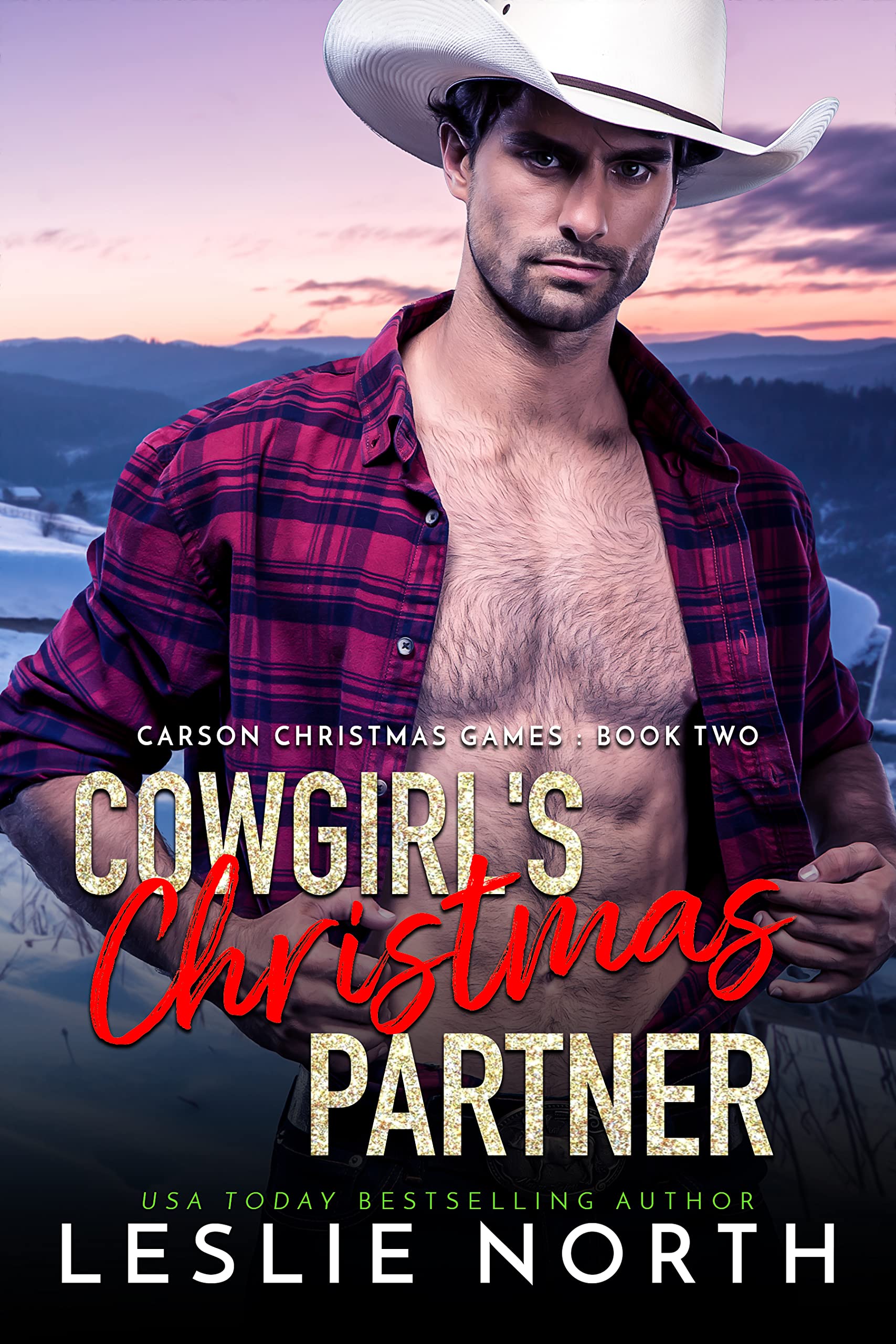 Cowgirl's Christmas Partner (Carson Christmas Games #2)