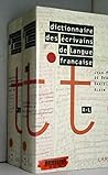 Dictionnaire des écrivains de langue française