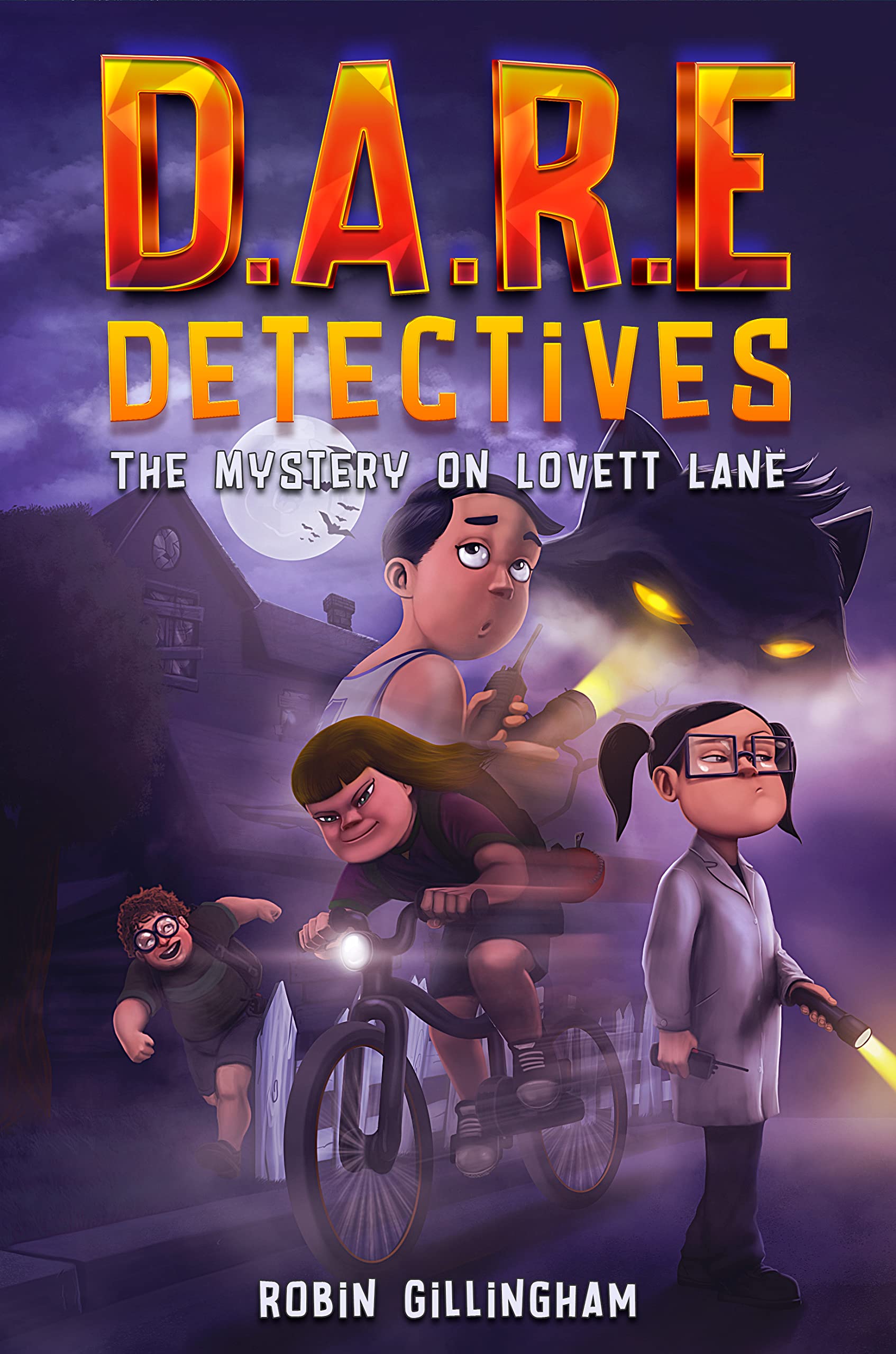 D.A.R.E Detectives: The Mystery on Lovett Lane (Dyslexia Font) (Dyslexia Reading Books for Kids Age 8-12 Book 1)
