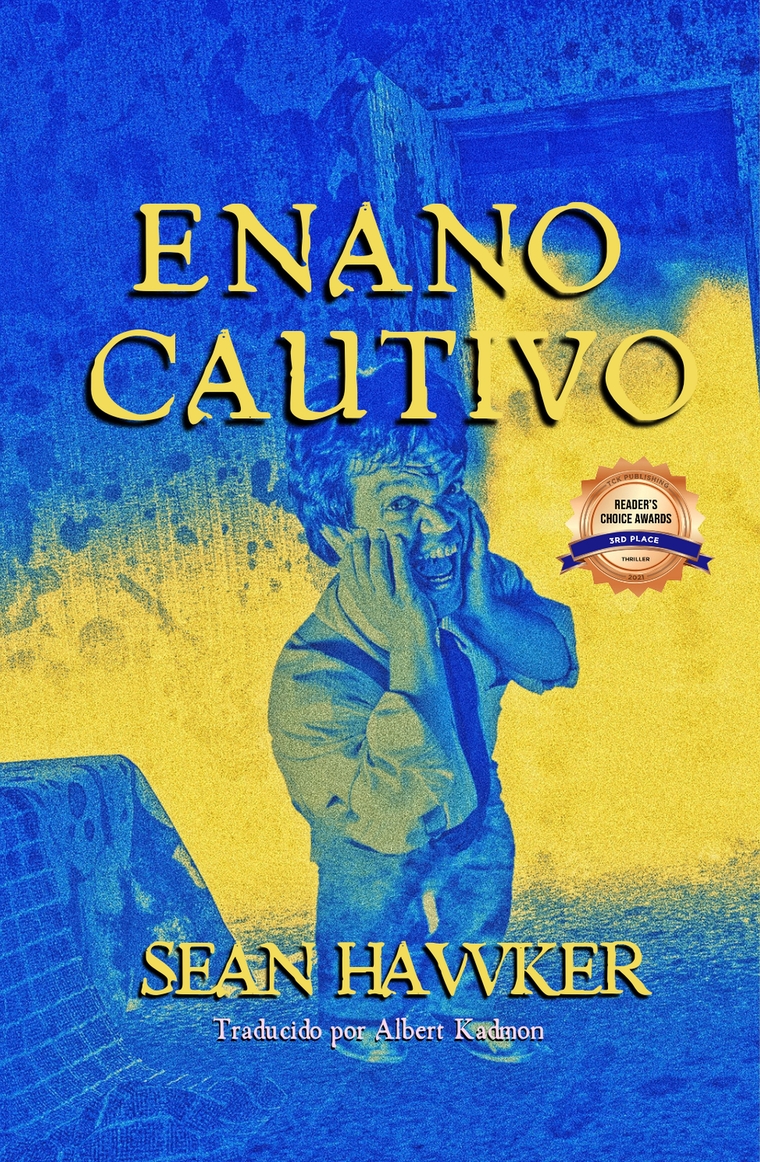 Portada de Enano cautivo: Una pequeña historia de mutilación y locura, de Sean Hawker