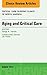 Aging and Critical Care, An...