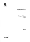 Feldman: 3 Voices (Full Score)