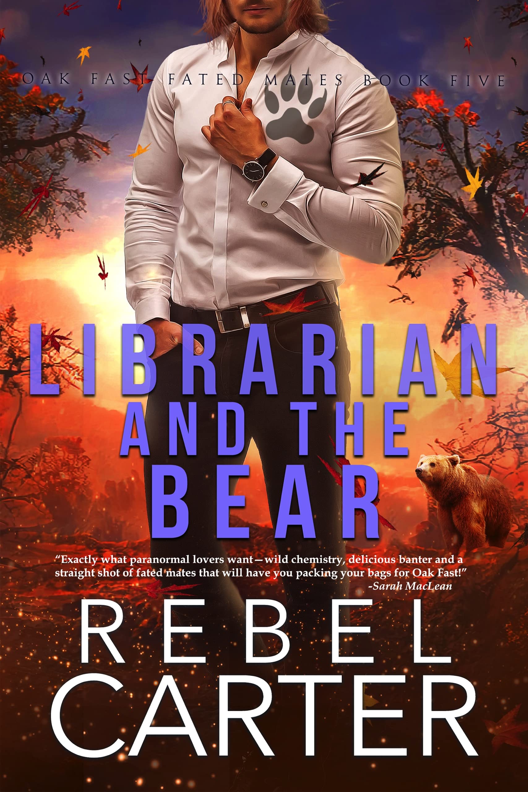 Librarian and The Bear (Oak Fast Fated Mates, #5)