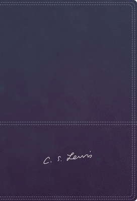RVR, Biblia Reflexiones de C. S. Lewis, Interior a dos colores, Leathersoft, Azul marino, Comfort Print (Spanish Edition)