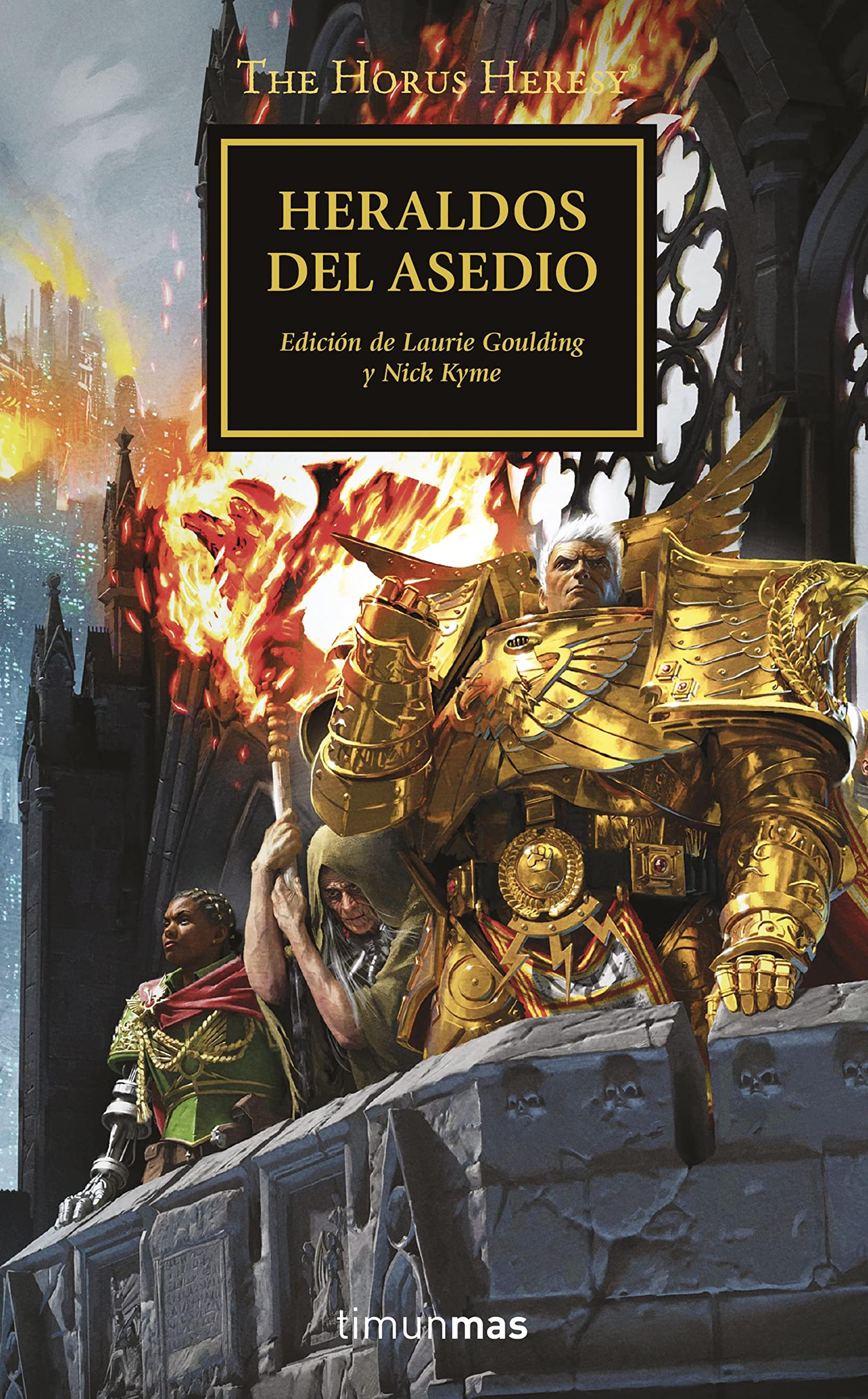 Portada de The Horus Heresy nº 52/54 Heraldos del asedio, de Various