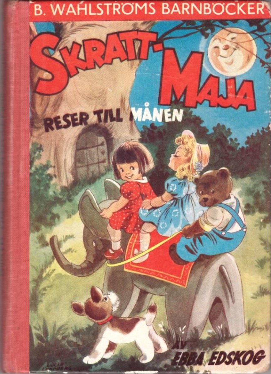 Skratt-Maja reser till månen