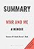 SUMMARY War and Me: A Memoi...