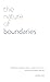 The Nature of Boundaries: A...
