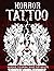 Horror Tattoo Coloring Book...