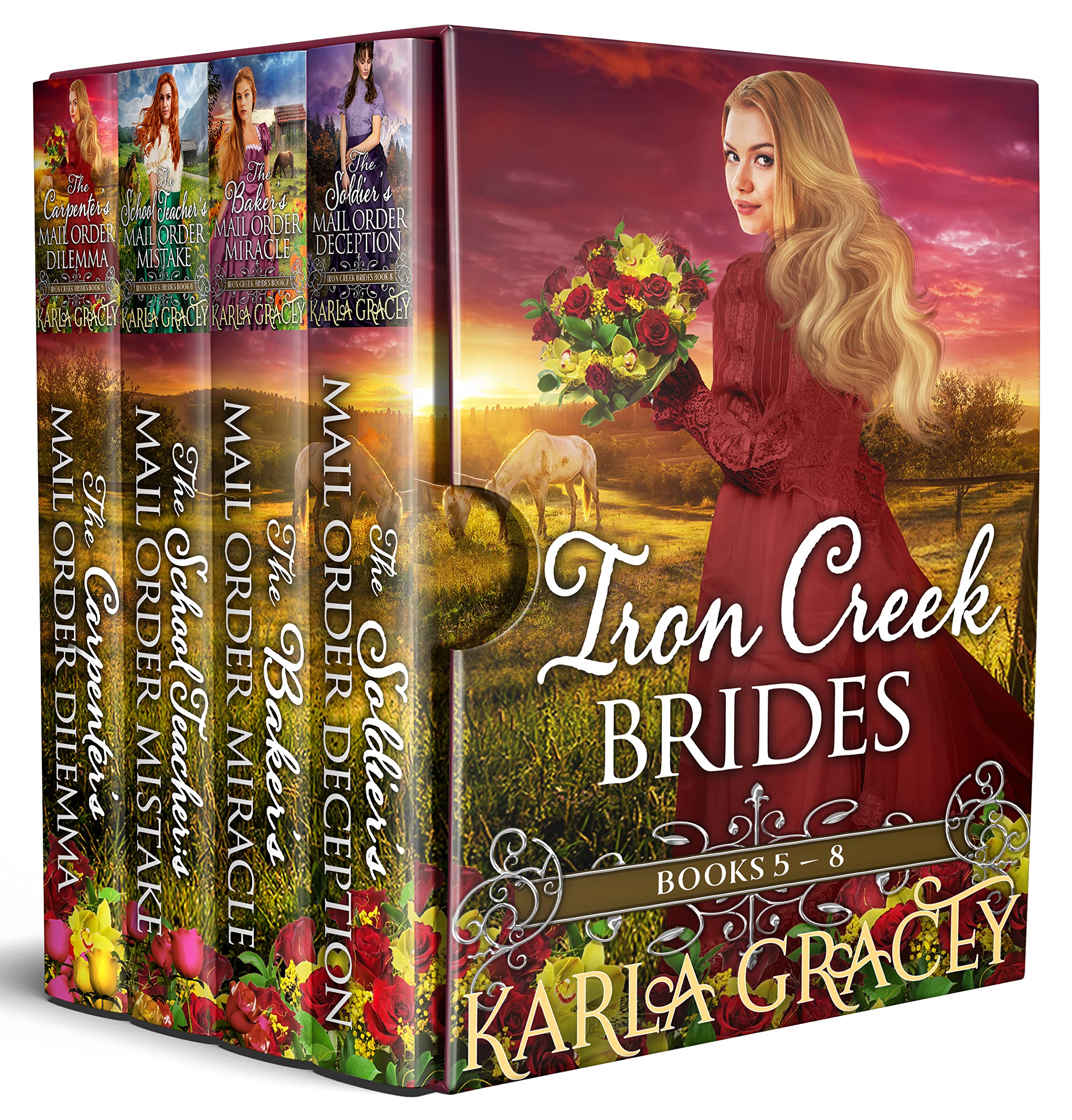 Iron Creek Brides: Books 5 - 8 (Iron Creek Brides #5-8)
