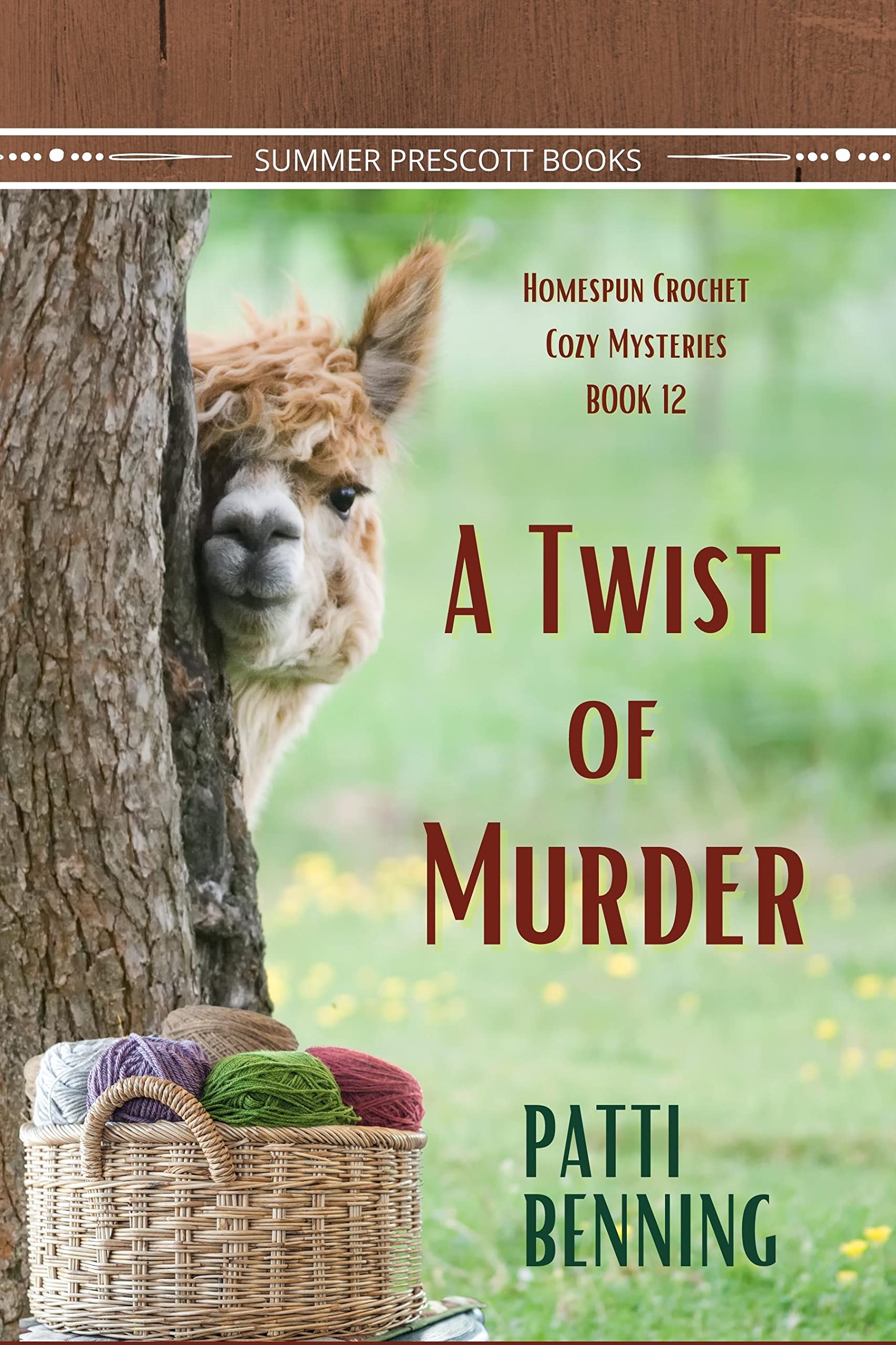 A Twist of Murder (Homespun Crochet Cozy Mysteries Book 12)