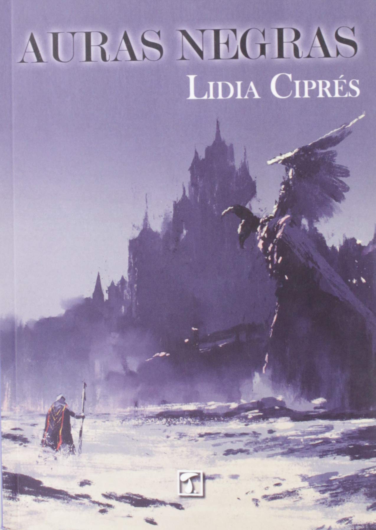 Portada de Auras Negras, de Lidia Ciprés