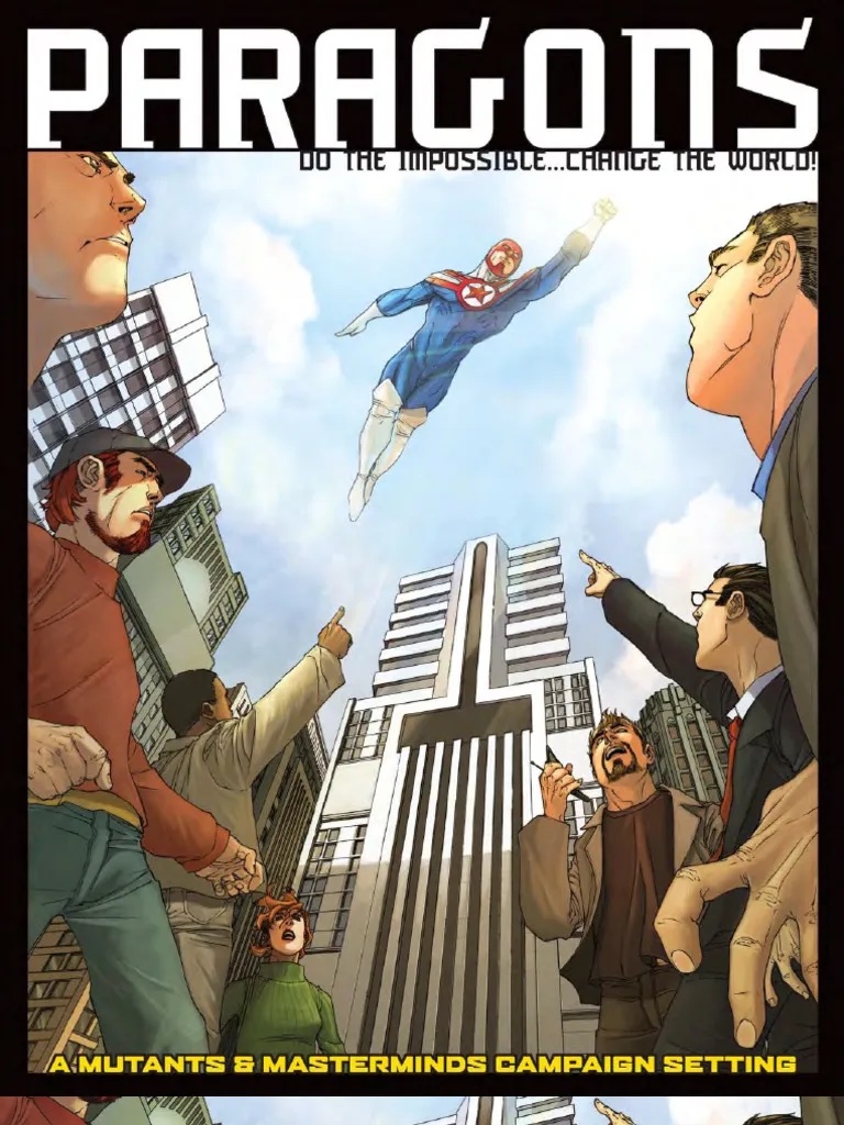 Paragons: A Mutants & Masterminds Campaign Setting (Hardcover)