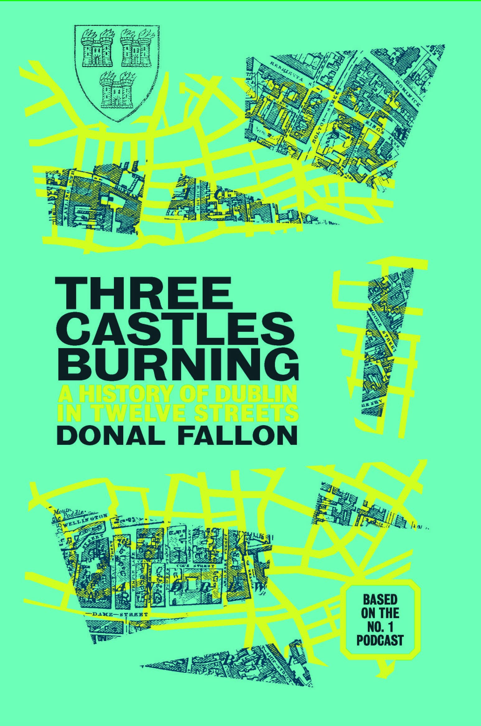 Three Castles Burning: A History of Dublin in Twelve Streets (Paperback)