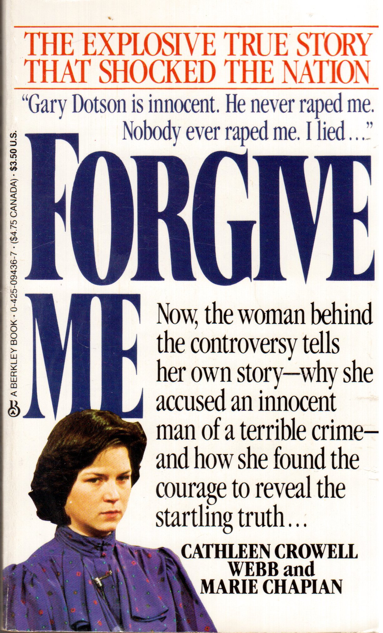 Forgive Me (Mass Market Paperback)