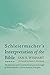 Schleiermacher's Interpreta...