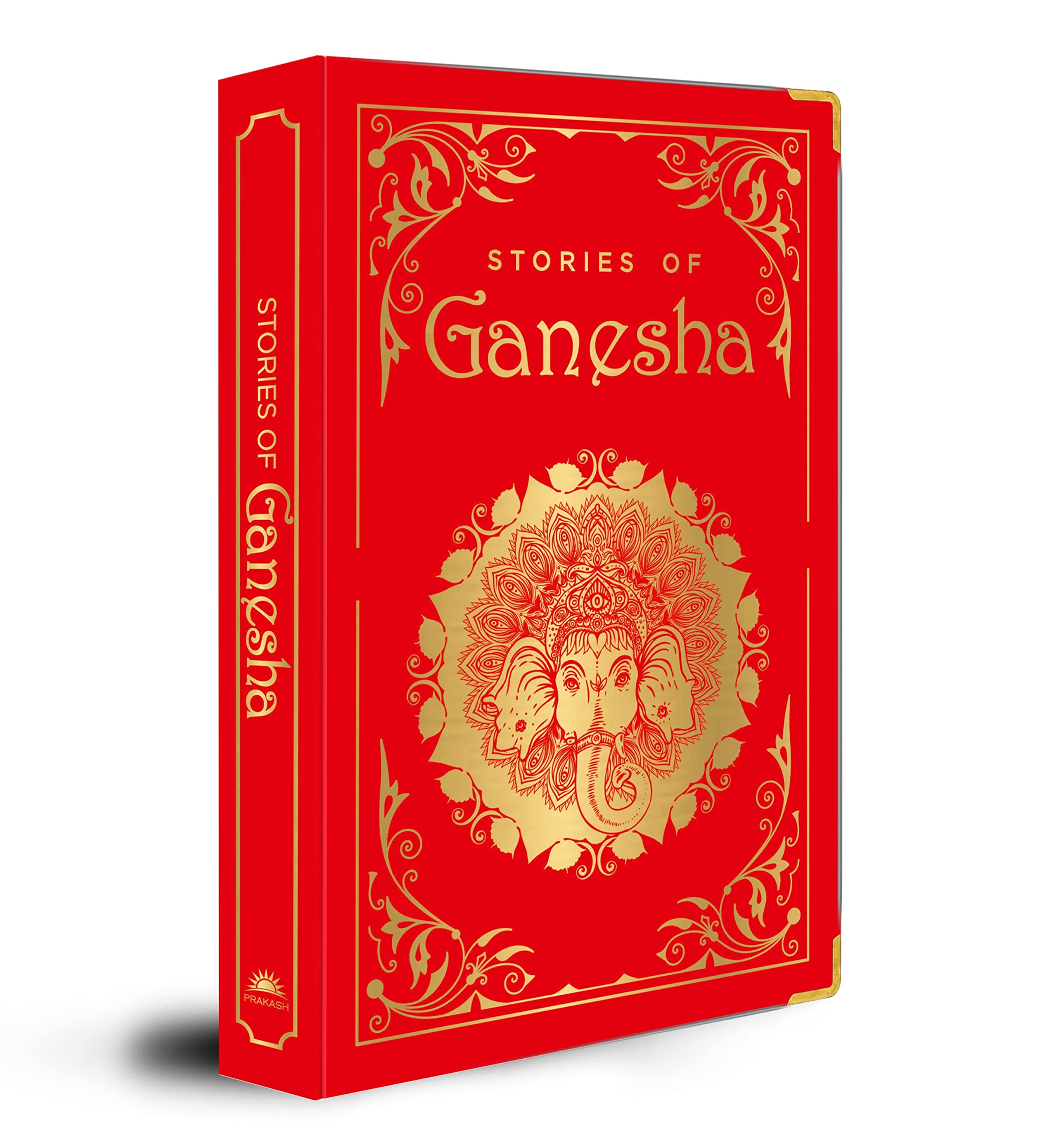 Stories of Ganesha (Deluxe Silk Hardbound)