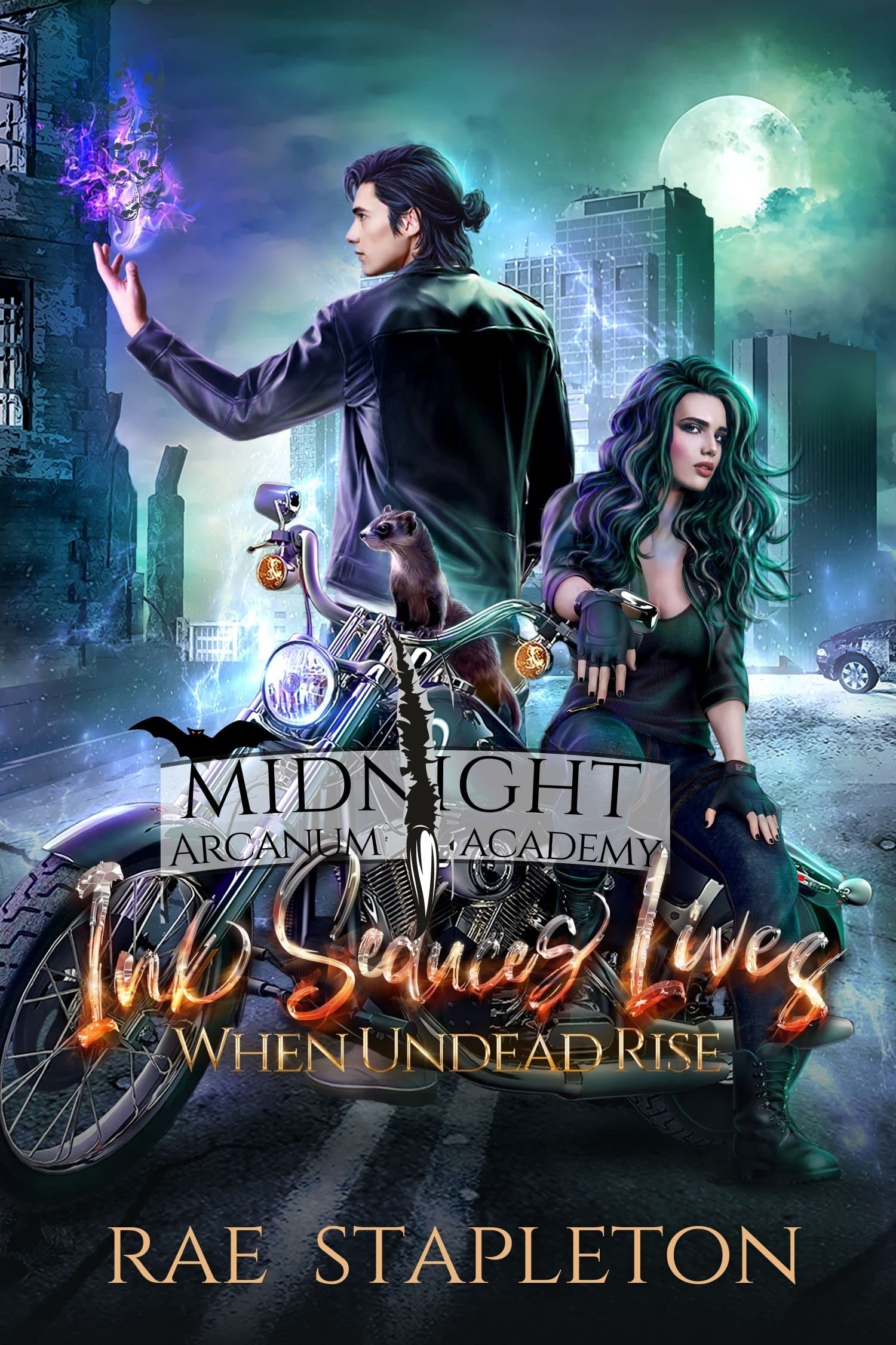Ink Seduces Lives when Undead Rise (Midnight Arcanum Academy, #1)