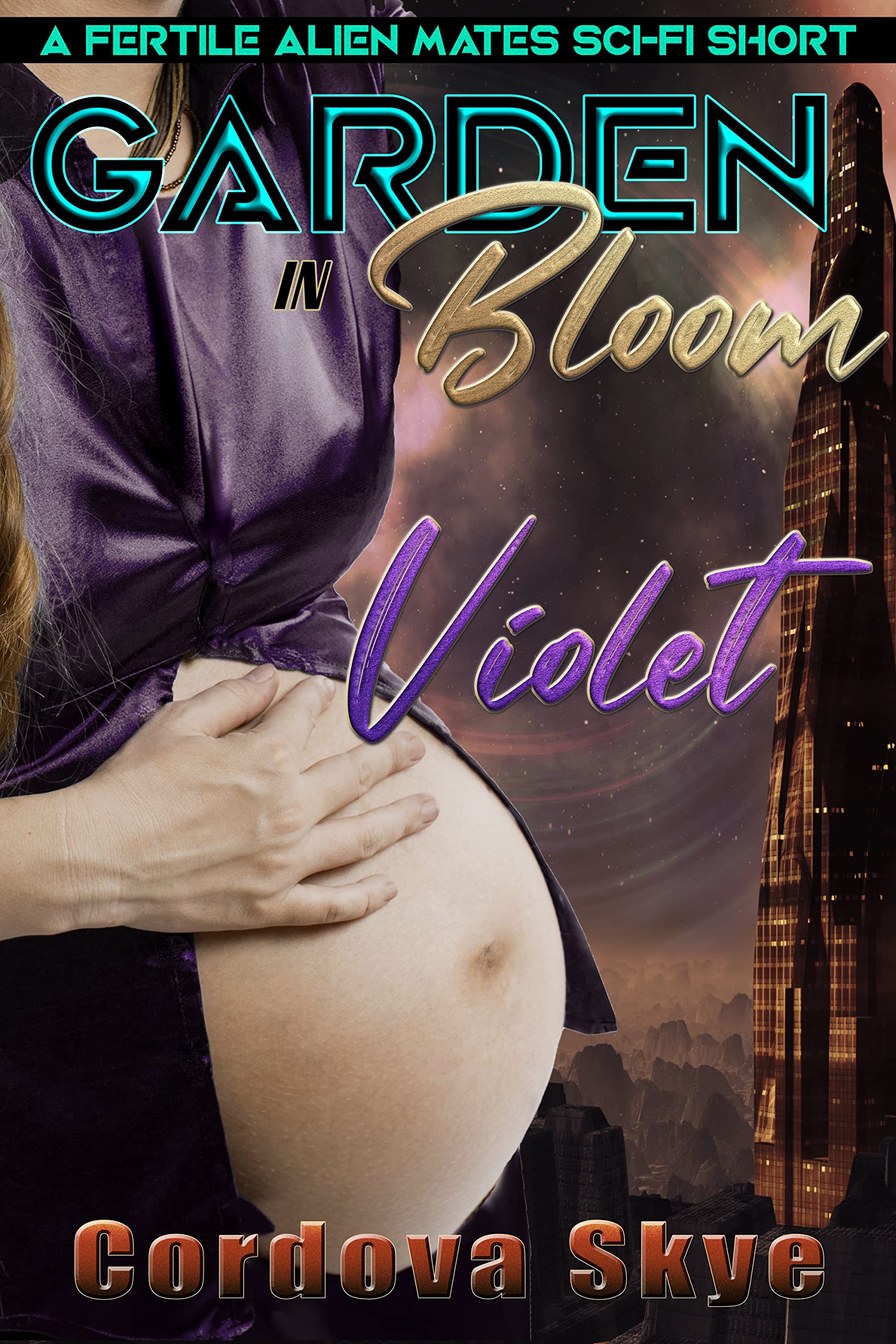 Violet: A Fertile Alien Mates Sci-Fi Short (Garden in Bloom, #1)