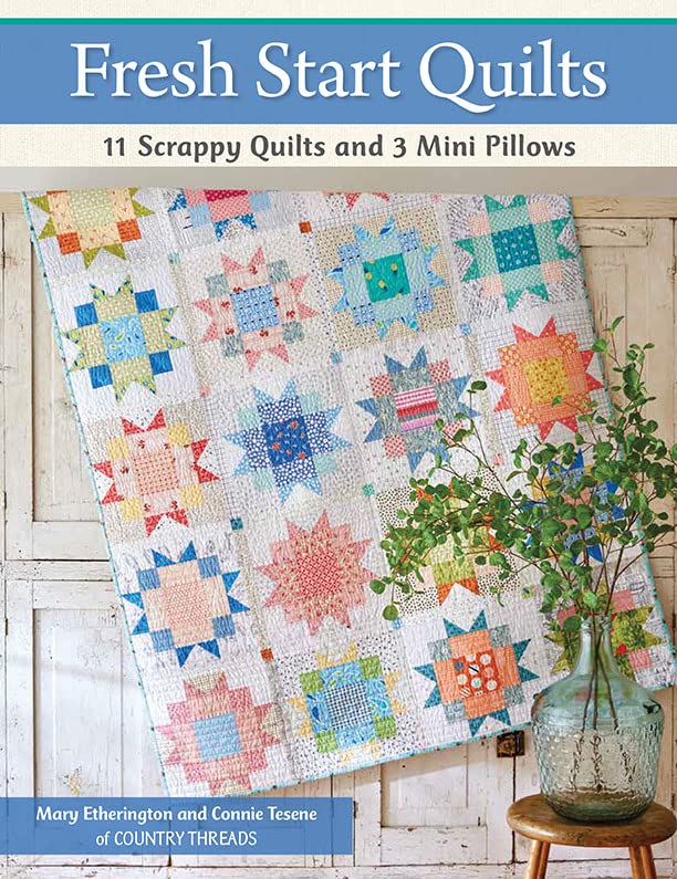 Fresh Start Quilts: 11 Scrappy Quilts and 3 Mini Pillows (Kindle Edition)
