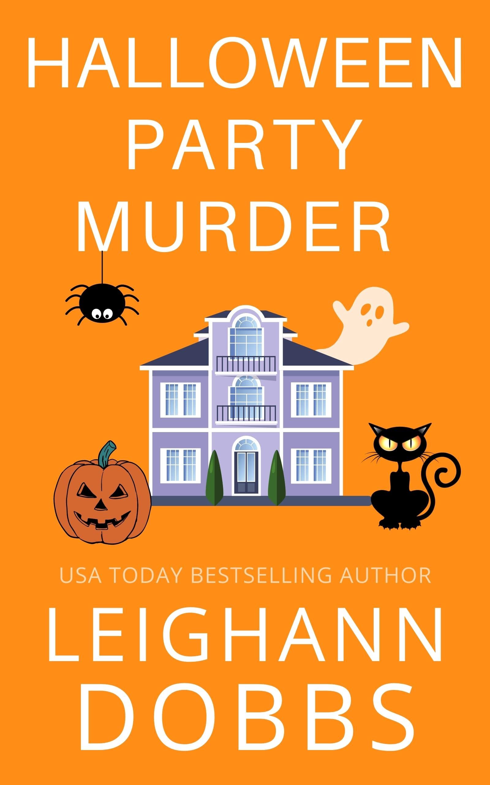 Halloween Party Murder (Juniper Holiday Cozy Mystery, #1)